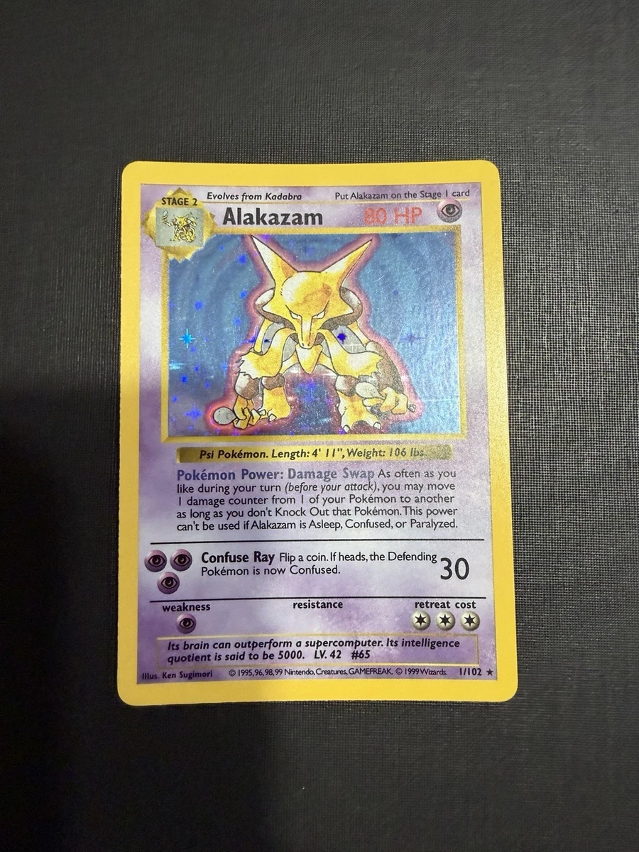 Pokémon TCG Individual Trading Card Games Holo Rare Shadowless for