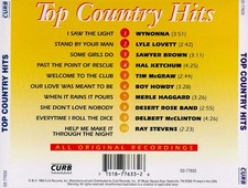 VARIOUS ARTISTS TOP COUNTRY HITS NEW CD