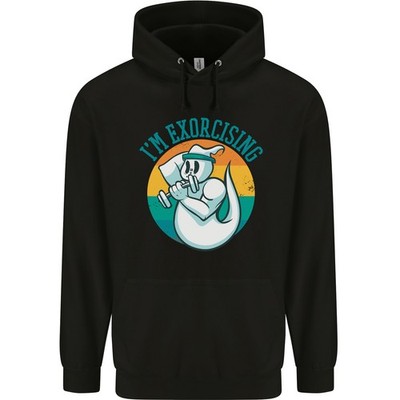 Im Exorcising Funny Halloween Gym Fitness Childrens Kids Hoodie