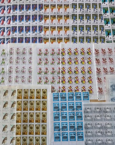 GIFT PRICE! free fees 800 different world stamps + 11 sheets