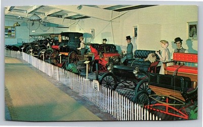 Vintage Stone Mountain Memorial Park Antique Auto Museum Postcard