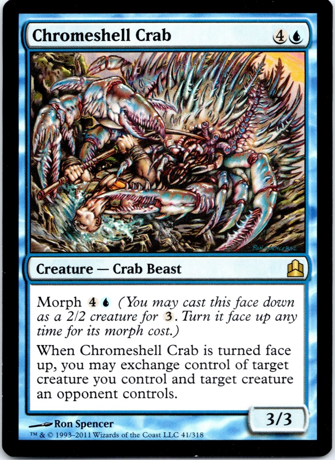 Chromeshell Crab R Commander 41 NM