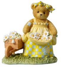 CHERISHED TEDDIES GEORGIANA, CT1602 MEMBERS ONLY STONE RESIN TEDDY BEAR FIGURINE