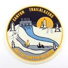 Canyon Trailblazers Abitibi Canyon Ontario Ski Resort Snowmobile Patch L788