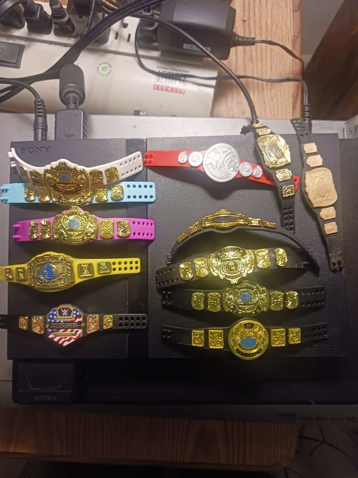 Toy Championship Title Belt Lot