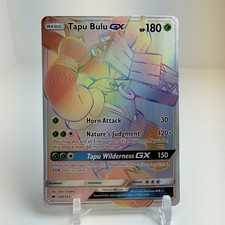 Tapu Bulu GX 149/147 Secret Rare Rainbow Holo Full Art 2017 Burning Shadows NM on eBay