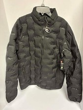 Swiss Tech Boys Winter Puffer Jacket Coat in Black NWT S/CH 34-36 