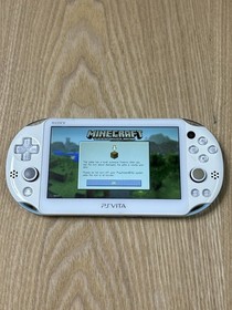 Sony PS Vita PCH-2000 Slim Light Blue White Console Japanese Tested Works