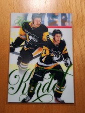 2025-26 Flair Hockey Ben Kindel Forecheck Green Parallel 012/349