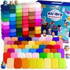 Air Dry Clay 102 Colors, Modeling Clay for Kids, Model Magic Clay, DIY Moldin...