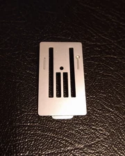 Vintage Kenmore Sewing Machine STRAIGHT STITCH NEEDLE PLATE INSERT 35269