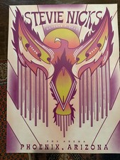Stevie Nicks OFFICIAL PHOENIX POSTER PHX Arena 10/7/2025 Fleetwood Mac New Rare