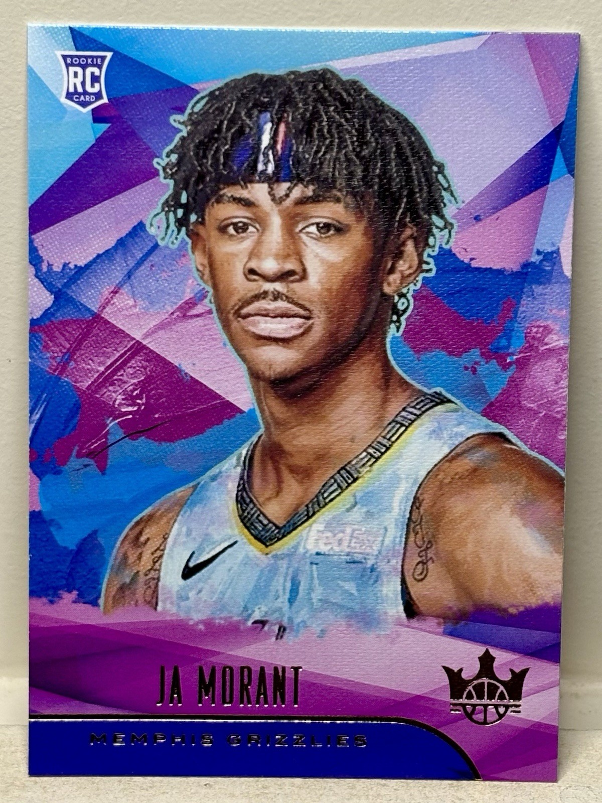 2019-20 Panini Court Kings Ja Morant RC 82 #1 Memphis Grizzlies