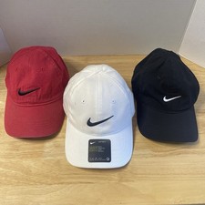 NIKE  BUNDLE 3 Pieces Red White Black Swoosh ...