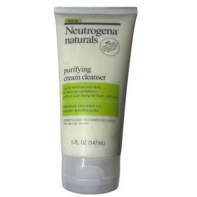 neutrogena naturals purifying cream cleanser 5oz