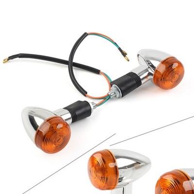 2pcs Motorcycle Turn Signals Lights For Kawasaki Vulcan VN800 900 1500 1600 1700