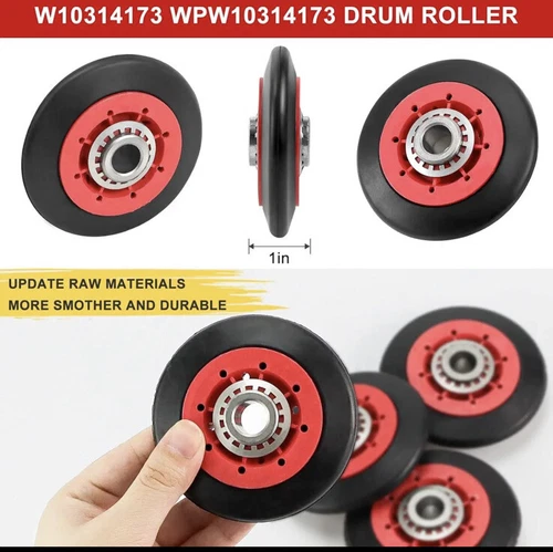 For Maytag Whirlpool Dryer 4392067 Dryer Repair Kit W10837240 Dryer Idler Pulley - Picture 13 of 24