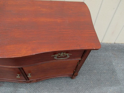 62249 Antique Mahogany Washstand Dresser Chest - Picture 7 of 15