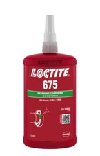 Loctite 675 Retaining Compound, Medium Strength - 250ml retaining compound