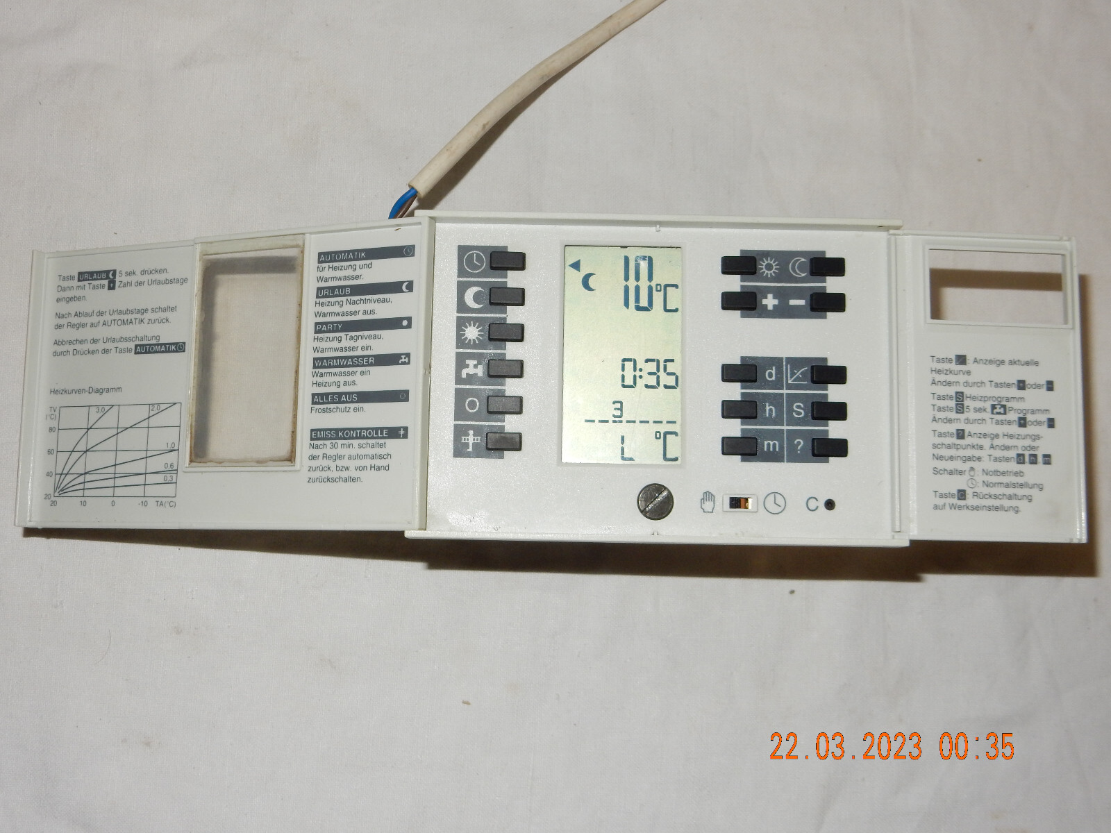 ELCO-Klöckner LOGON Plus LP:213Heizungsregelgerät, geprüft 100% OK ...