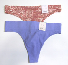 Women's Variety Thong 2 Pack - Auden Size Small 4-6