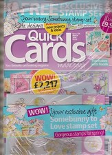 QUICK CARDS MADE EASY MAGAZINE MARCH 2014, WITH BONUS GIFTS.