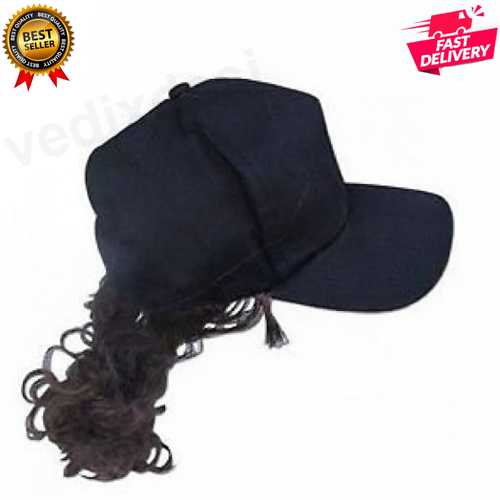 Mens Novelty Hat Adjustable Men Mullet 