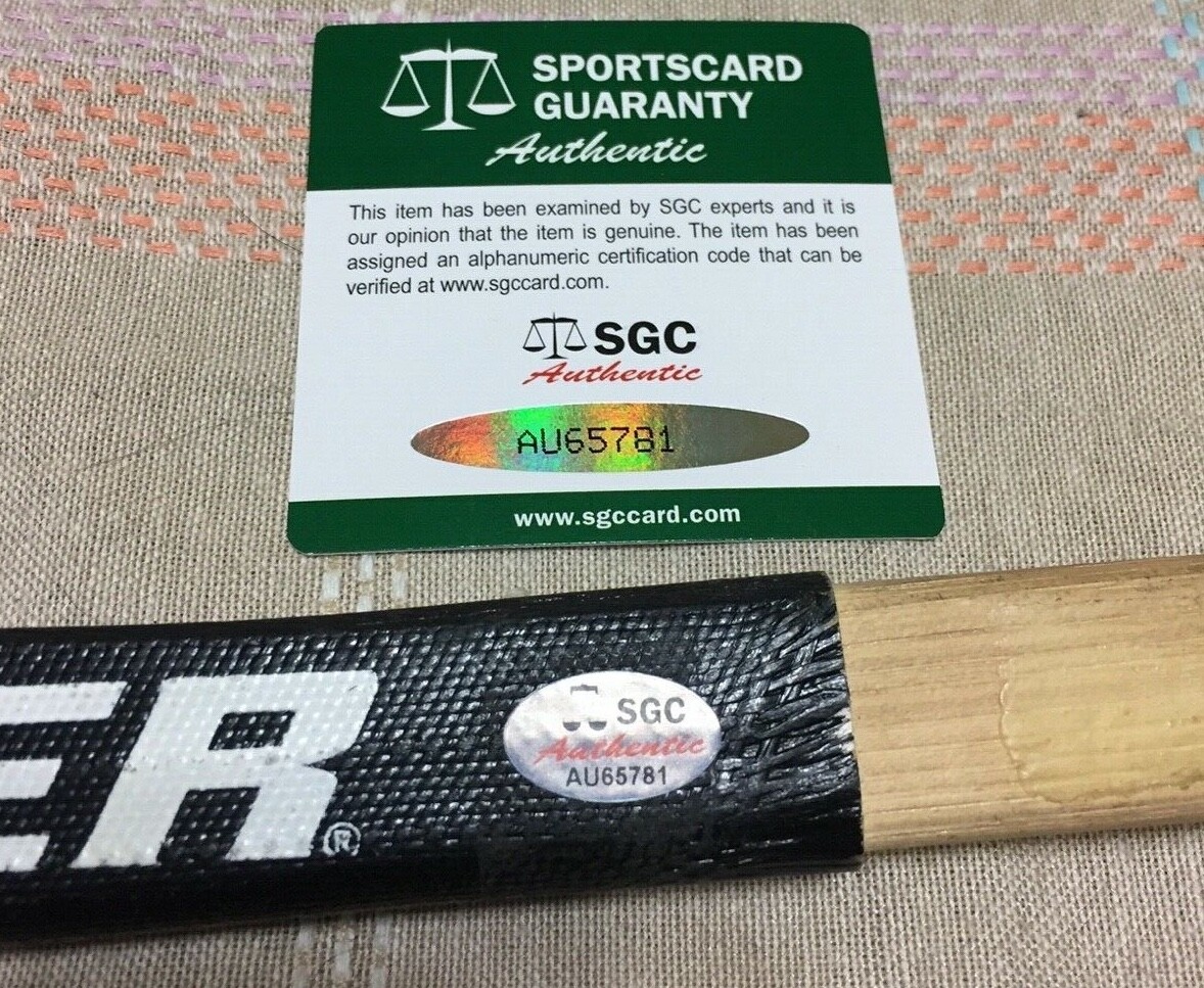 MINNESOTA WILD signed MATS ZUCCARELLO Hockey Stick Blade