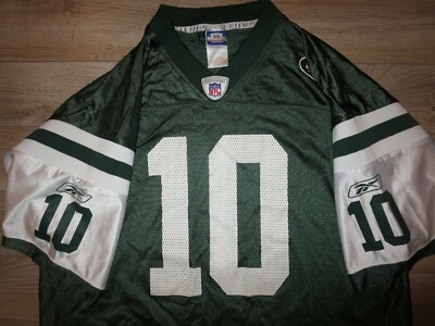 Chad Pennington #10 New York Jets Reebok NFL Jersey XL mens Rookie