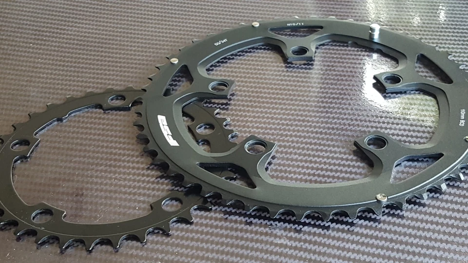 (Set of 2)  FSA PRO (34 + 50t) COMPACT Chain Rings 10/11s Road Bike Shimano NEW - Image 2 of 4