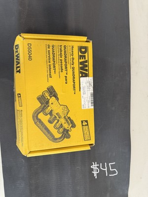 Dewalt Quadraport Air Line Splitter W/Regulator D55040 - Brand New!
