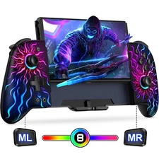 Switch Controller for Nintendo Switch/OLED, Full-Size Grip Handheld Controller