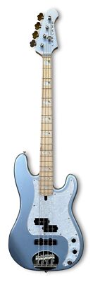 LAKLAND Skyline 44-64 Custom Bass, 4-String - Ice Blue Metallic Gloss