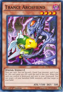 Trance Archfiend - SDPD-EN019 - Common - 1st Edition x3 - Near Mint