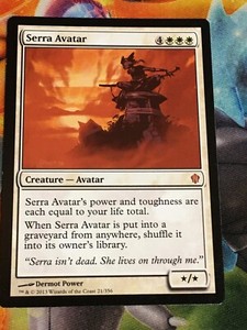 旧枠 foil「USG-P」セラのアバター/Serra Avatar 英語1枚 【公式通販】