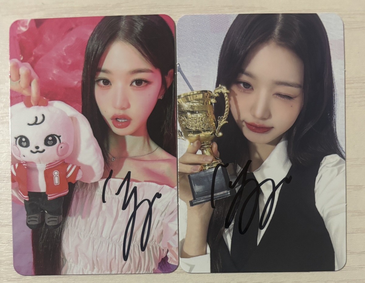 IVE Show What I Have JANG WONYOUNG Autographed Signed Concert
