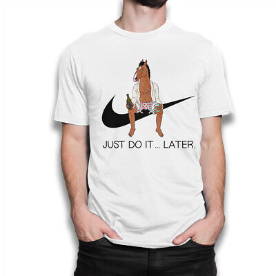 Spider-Man Just Do It Later Tshirt New Men/'s T-Shirt Tee Size S to 3XL