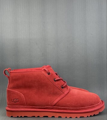 UGG Neumel Men's Chukka Boot, Size 10 -Red