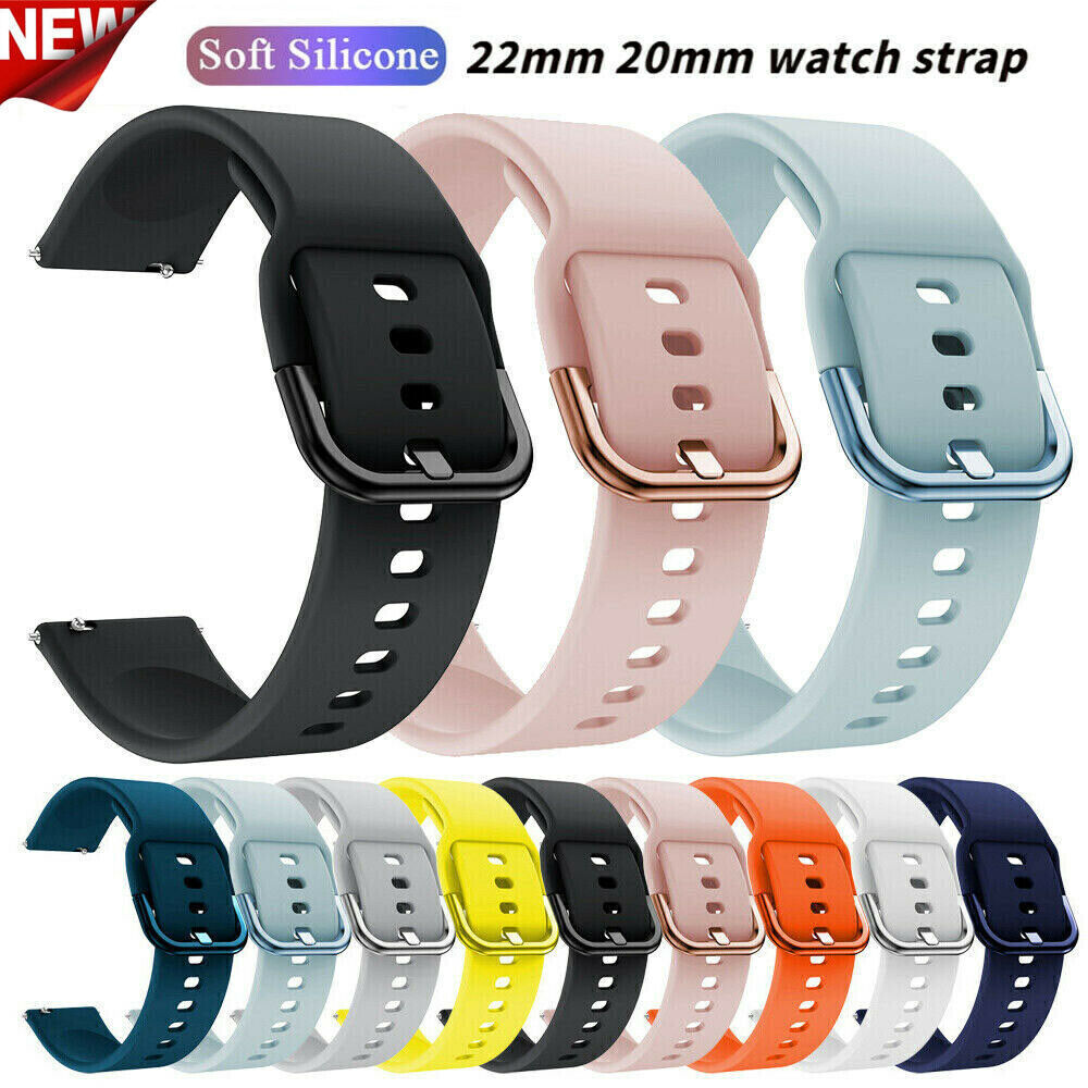 CHULN 3er-Set Sportarmband Für Amazfit Bip 3, GTS, GTR 42mm - Weiches Silikon, Atmungsaktiv & Einfach Wechselbar