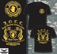 Ft. Sherman Jungle Operations Training Center Panama JOTC Jungle School T-shirt