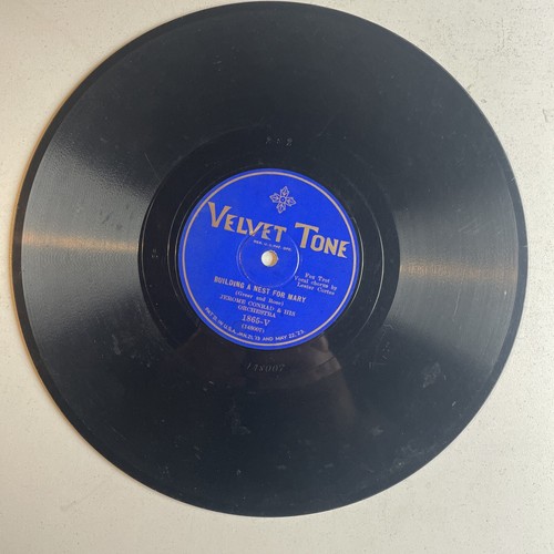 10" 78 RPM-Jerome Conrad/Lester Cortes-Building a Nest for Mary/Tear Drops/1865V - Imagen 4 de 4