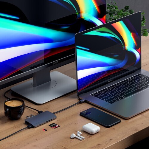 Satechi Aluminum Multi-Port Adapter V2 4K HDMI - Bild 2 von 4