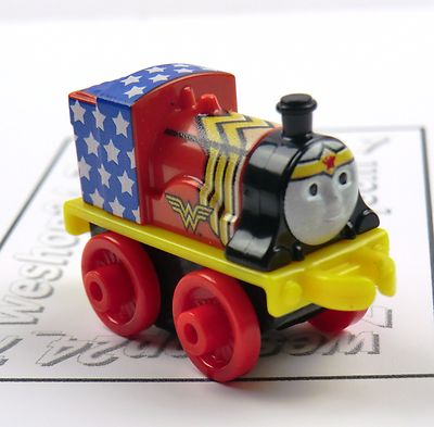 THOMAS & FRIENDS Minis Train Engine DC Super Friends EMILY Wonder Woman Weighted