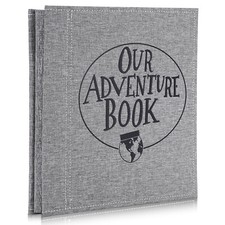 40 Pages DIY Photo Album Our Adventure Book Retro Sticker Scrapbook Christmas US