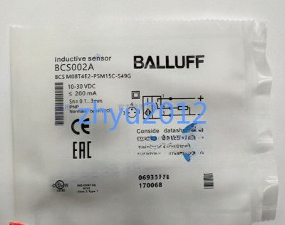 100% Test Balluff BCS002A BCS M08T4E2-PSM15C-S49G Proximity Switch #YH