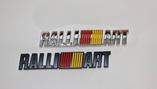 RalliArt Emblem Mitsubishi Lancer Evo Evolution Pajero 10 9 8 7 6 5 4 3 2 RS MR