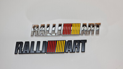 RalliArt Emblem Mitsubishi Lancer Evo Evolution Pajero 10 9 8 7 6 5 4 3 2 RS MR