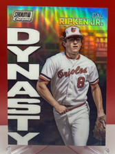 Cal Ripken Jr DYNASTY Refractor 2022 Topps Stadium Club CHROME Card 7A Orioles
