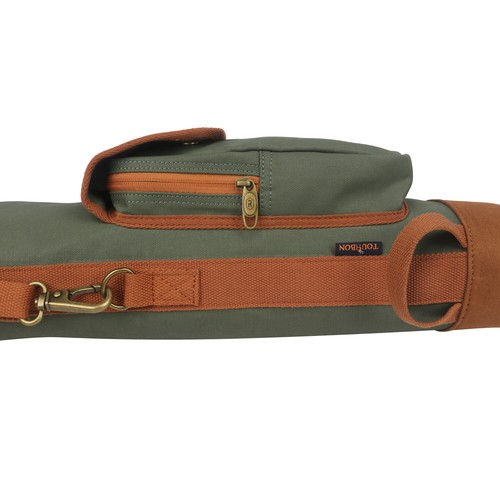TOURBON Vintage Canvas Golf Clubs Bag Sunday Travel Carrier Bag-Special offer - Picture 12 of 46