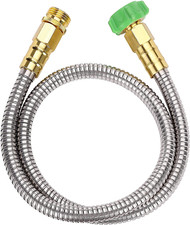 Short Garden Hose 3 Feet Heavy Duty Stainless Steel Hose Water Garden Hose
